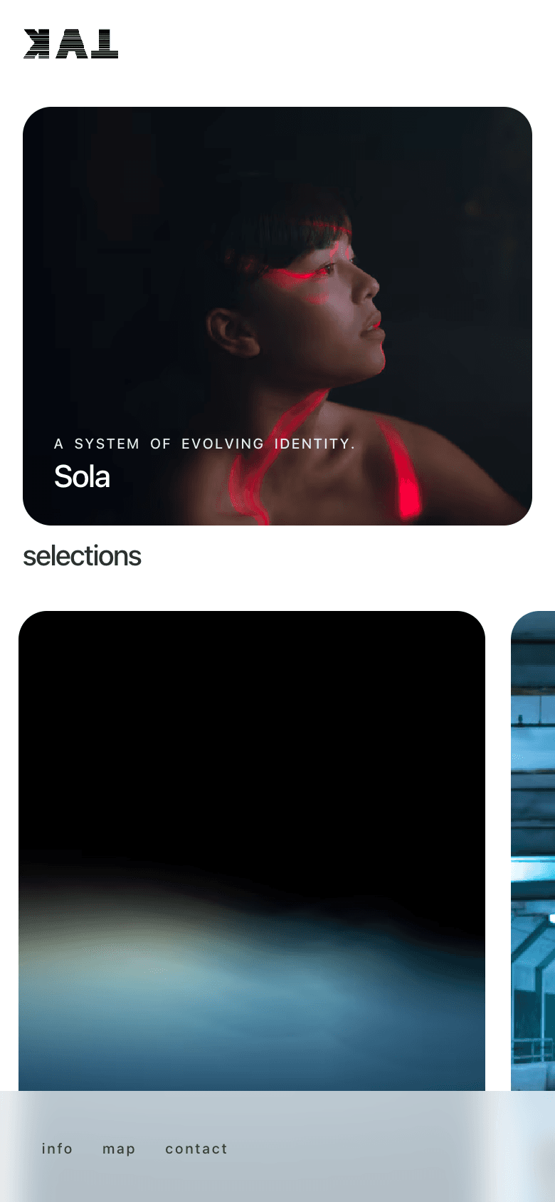 KATAI mobile homepage