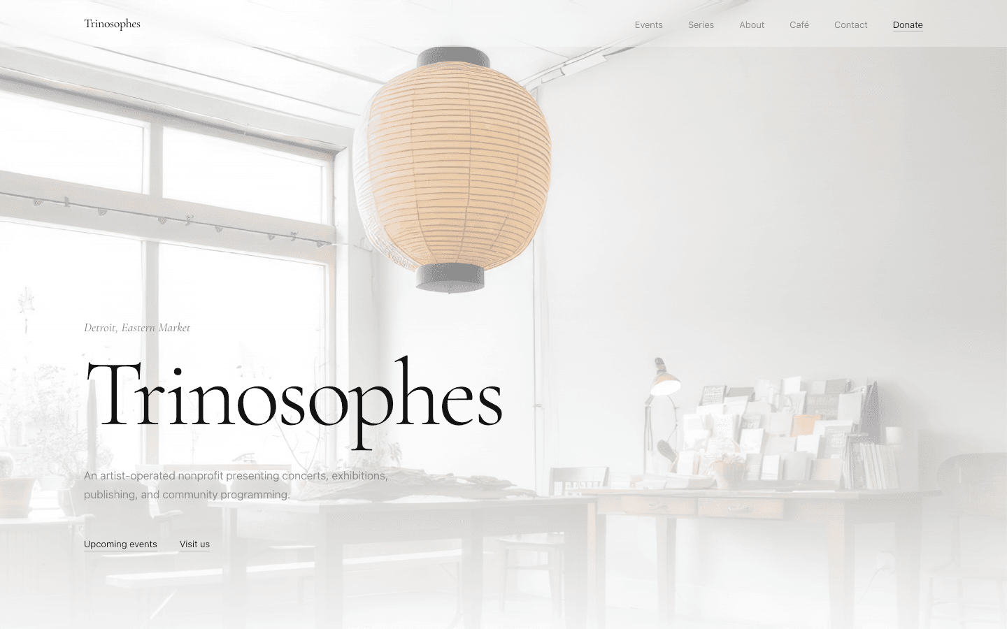 Trinosophes website